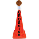 28" Orange Message Cone w/ Reflector