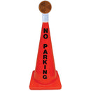 28" Orange Message Cone w/ Reflector