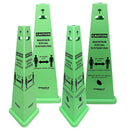 TriVu® 3 Sided Safety Sign, Social Distancing