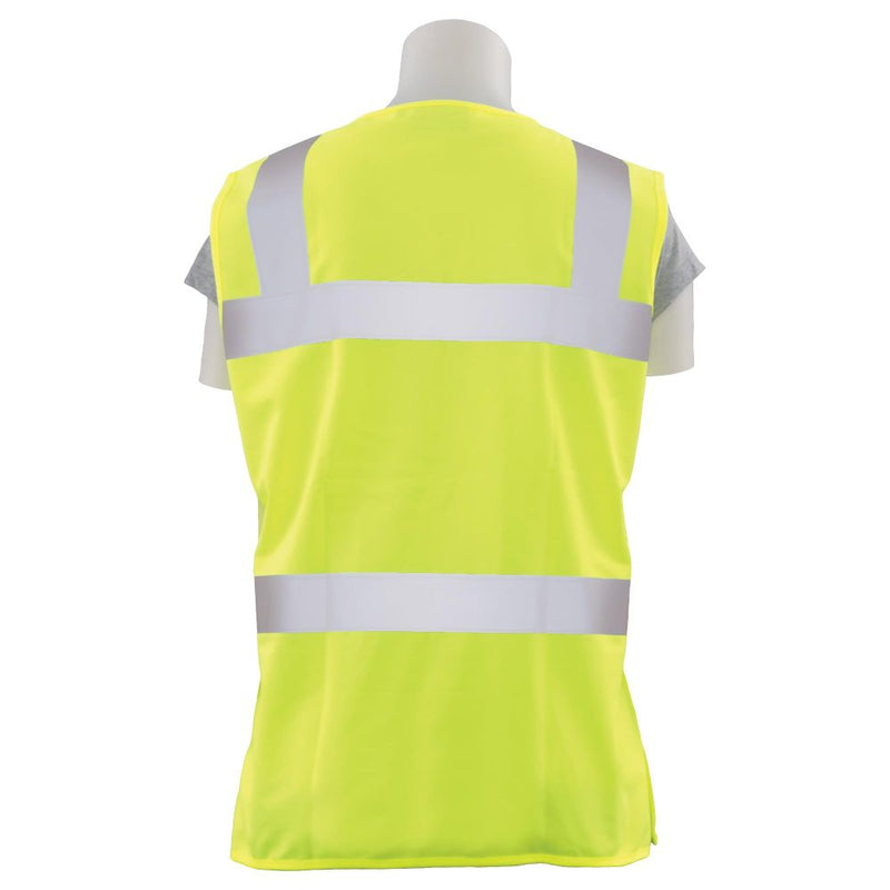 Fitted Women's Safety Vest (Class 2)(Lime)
