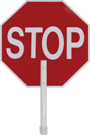 15" Lightweight Reflective Paddle Stop Sign