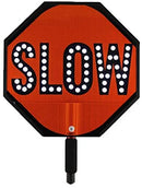 18" LED Lighted Reflective Paddle Stop Sign