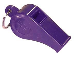 Colored Crossing Guard Whistle