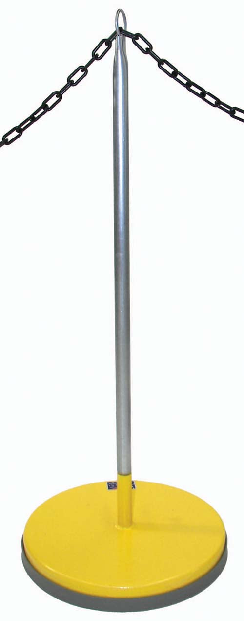 Portable Rope Post - Yellow | Item # GY289M