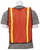 Budget Mesh Reflective Vest - Orange