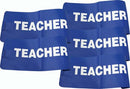 I.D. Armbands (Blue) - Teacher (Set of 5)