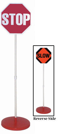 Stop/Slow Sign & Base w/o Lights