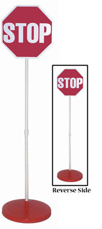 Stop/Stop Sign & Base w/o Lights