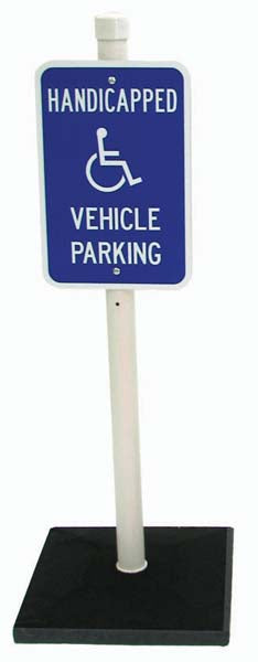 ENVIROform 20 lb. Parking Lot Sign Unit