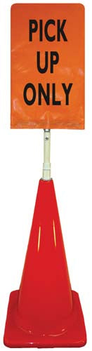 Cone Sign Kit - PICK UP ONLY (orange)