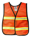 Children's Mesh Reflective Vest - Orange