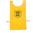 Youth Nylon Pinnie (Yellow) w/ Safety Patrol Emblem