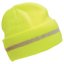 High Viz Lime Knit Beanie