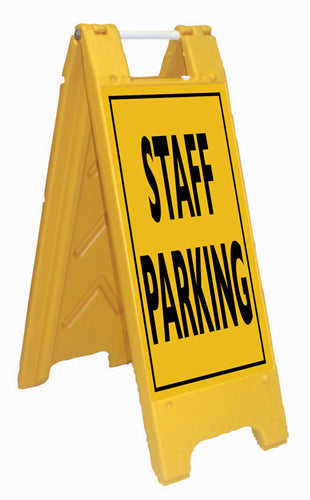 Minicade Fold-Up Sign - Staff Parking