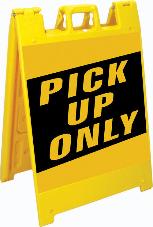 Squarecade™ 36 Fold-Up Sign - Pick Up Only