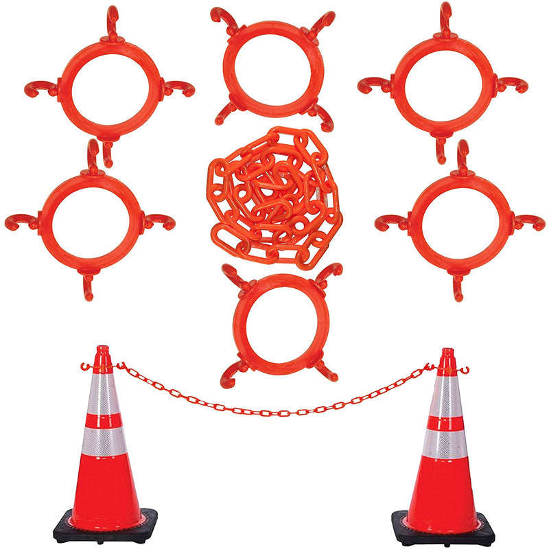 Cone Chain Connector Kit - Orange