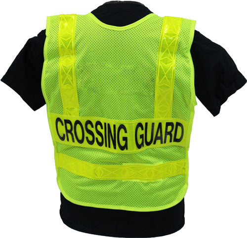 Lime Crossing Guard Vest - M/L