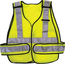 ANSI 5-Point Breakaway Safety Vest - Lime Green