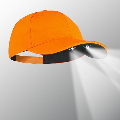 Powercap Stealth LED Lighted Cap - Orange