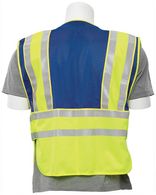5-Point Breakaway Public Safety Vest (Class 2)(Blue) 2X/5X