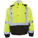 Black Bottom Class 3 Bomber Jacket (Lime)