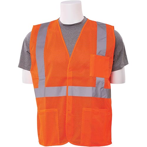 Economy Mesh Reflective Vest (Class 2)(Orange)