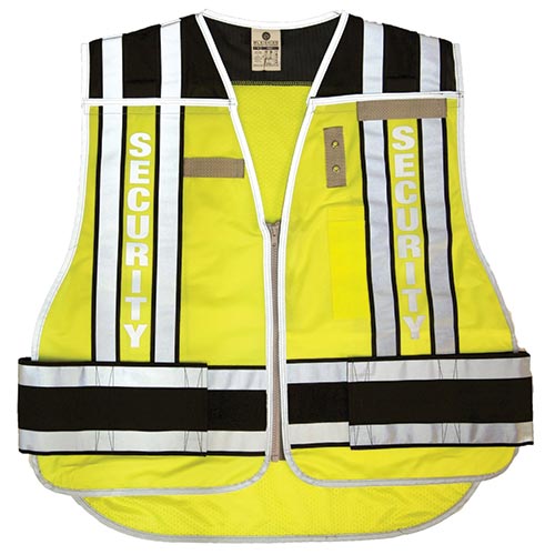 Public Safety Vest - Security (Lime/Black) 2XL/4XL