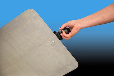 Portable Pole 2 Sign Holder - handle
