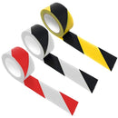 Striped Vinyl Hazard Tape - 2" x 36 Yards